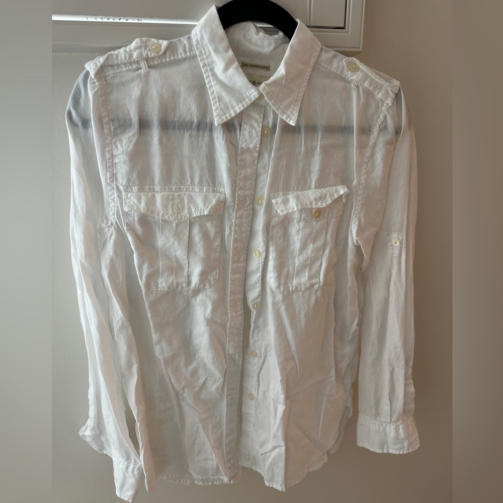 Ralph Lauren denim & supply button down light cotton shirt top